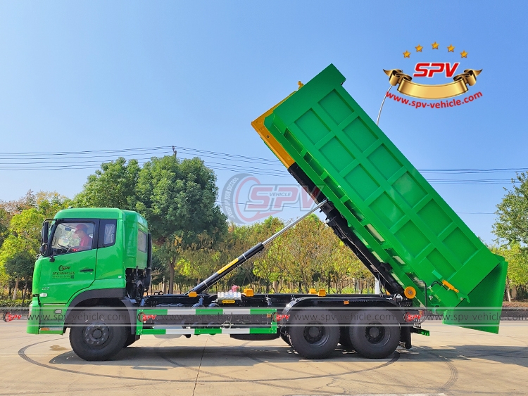 20 CBM Hook Loader Garbage Truck Dongfeng - Lift - LS 20 CBM Hook Loader Garbage Truck Dongfeng - Lift - LS